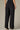 31/20” Ultra Skyrise Relaxed Straight Trouser W Double Layer Waistband Lace Inserts & Front Slit Hem