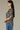 Dolman Bubble Sleeve, Split Neck, Printed Woven Top