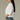Long Sleeve Roll Tab Open Front Jacket W/ Cinched Back Hem