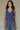 Sleeveless V- Neck Color Blocked Knit Tank