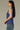 Sleeveless V- Neck Color Blocked Knit Tank