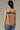 Sleeveless, Round Neck, Lace Yoke, Woven Tank W/ Contrast Piping