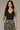 Sleeveless Double V- Neck Shirtail Hem Knit Tank W/ Lace Detail
