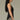 Sleeveless Double V- Neck Shirtail Hem Knit Tank W/ Lace Detail