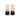 Ava color block beaded
 fringe earrings black