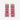 Lauren -Faire Isle Beaded Earring Pink