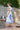 V-Neck Ruffle Sleeve Midi Dress