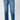 High Waist Front Seam Detail Straight Jean