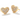 ARI PAVE CRYSTAL HEART EARRINGS