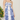 Blue and white sundress
