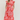 Floral print flutter sleeve midi dress