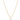 17" Choker Beaded - Classic Gold 3mm - Classic Pearl