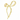 Claw Clip - Flat Gold Bow