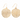 Gretchen Large Circle With Holes Earrings