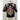Black Floral Embroidered Short Sleeve Sweater