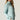 Aqua Mist Half Zip Scuba Hoodie