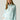 Aqua Mist Half Zip Scuba Hoodie