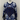 Blue Floral Intarsia Sweater
