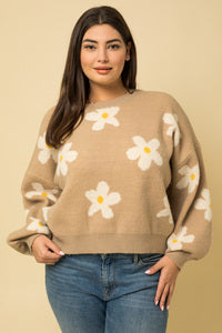 Floral Sweater CURVY