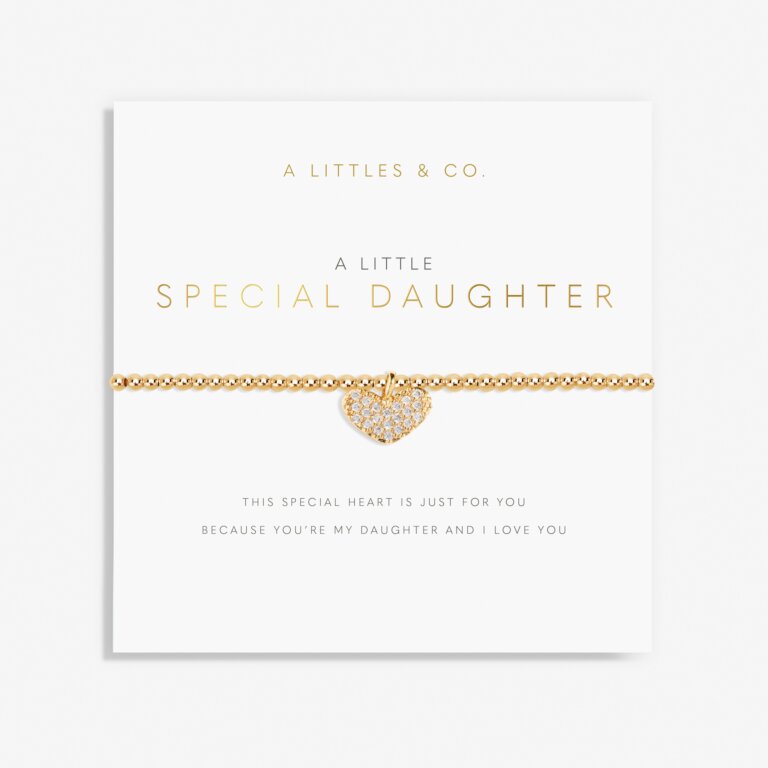 Gold A Little 'Special Daughter' Bracelet