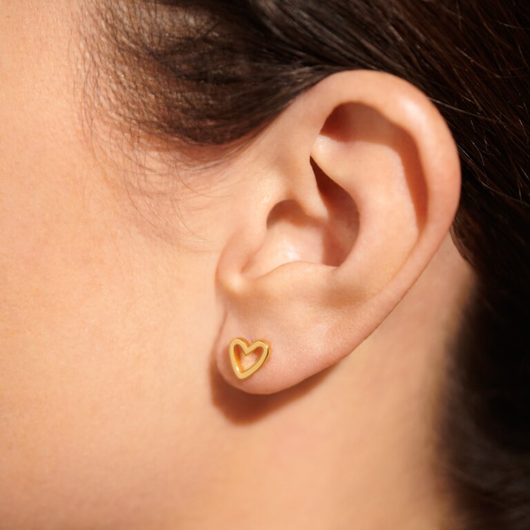 Beautiful Friend Gold Boxed Earrings