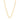 Cleopatra Small Link Necklace in Hammered