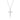 PAVE CLUSTER CROSS  NK SZ16 PP
