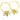 Ram Earrings-Gold Hoop Ram Earrings - Perfect for Game Day -