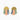 Claudia Vertical Stripe Beaded Fringe Earrings Multicolor