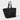 Nylon-Luxe Oversized Tote Bag