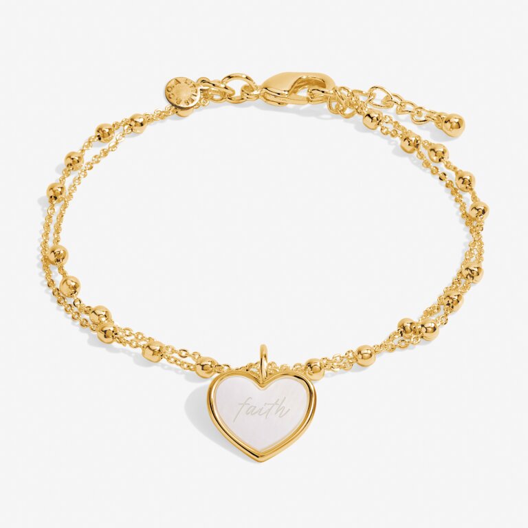 LOVE AND FAITH | Gold | Bracelet