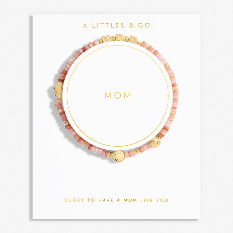 a Little Mom Pink Bracelet