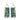 Patricia mixed luxe bead gradient fringe earrings emerald