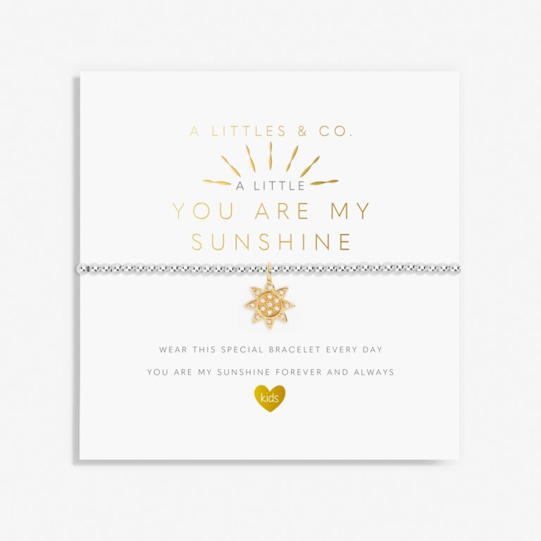 Kid's A Little 'You Are My Sunshine' Bracelet