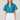 Barcy Smocked Top Peacock