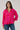 Weylin Split Neck Blouse Rouge Floral