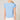 Brooke Ruffle Shoulder Cotton Knit Top Baby Blue