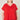 Roselyn V-Neck Drop Shoulder Cotton Knit T-Shirt Curve Red