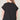 Roselyn V-Neck Drop Shoulder Cotton Knit T-Shirt Curve Black